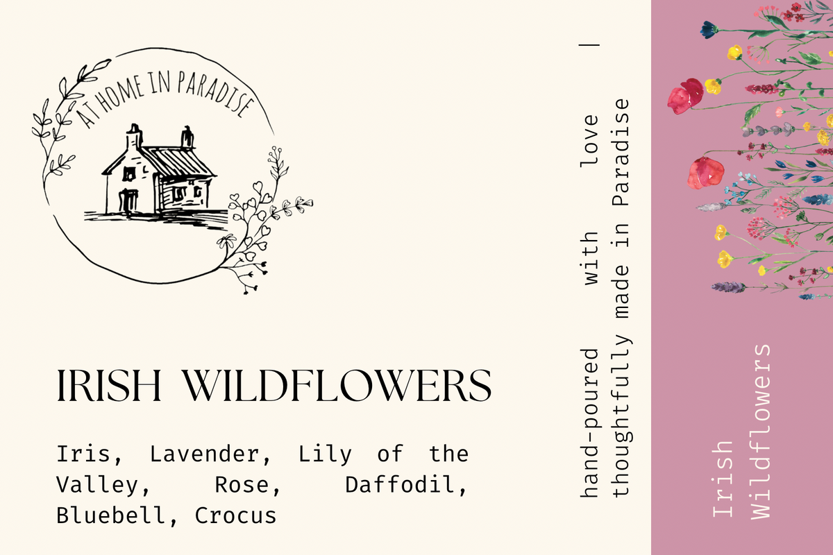 Irish Wildflower Candle
