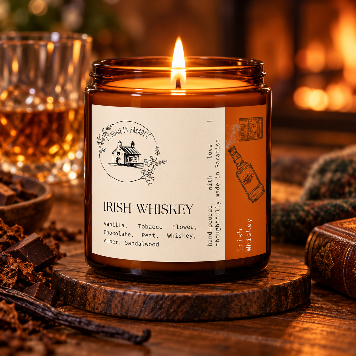 Irish Whiskey Candle