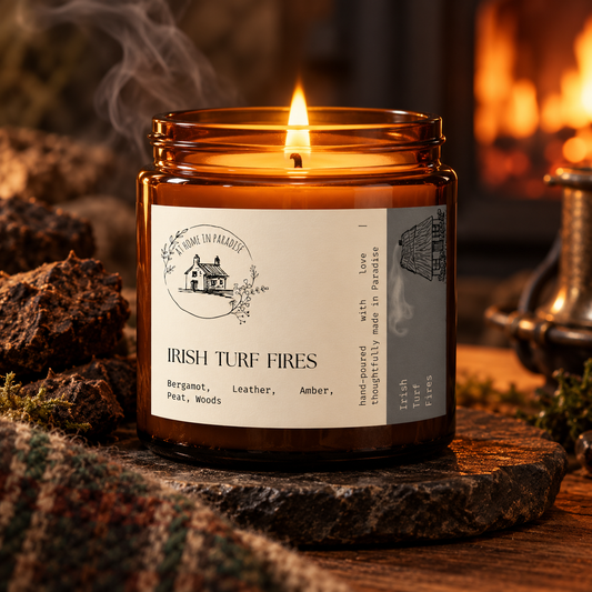 Irish Turf Fires Candle