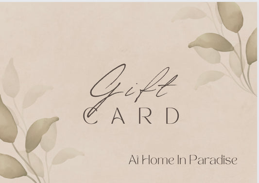 At Home In Paradise Gift Card