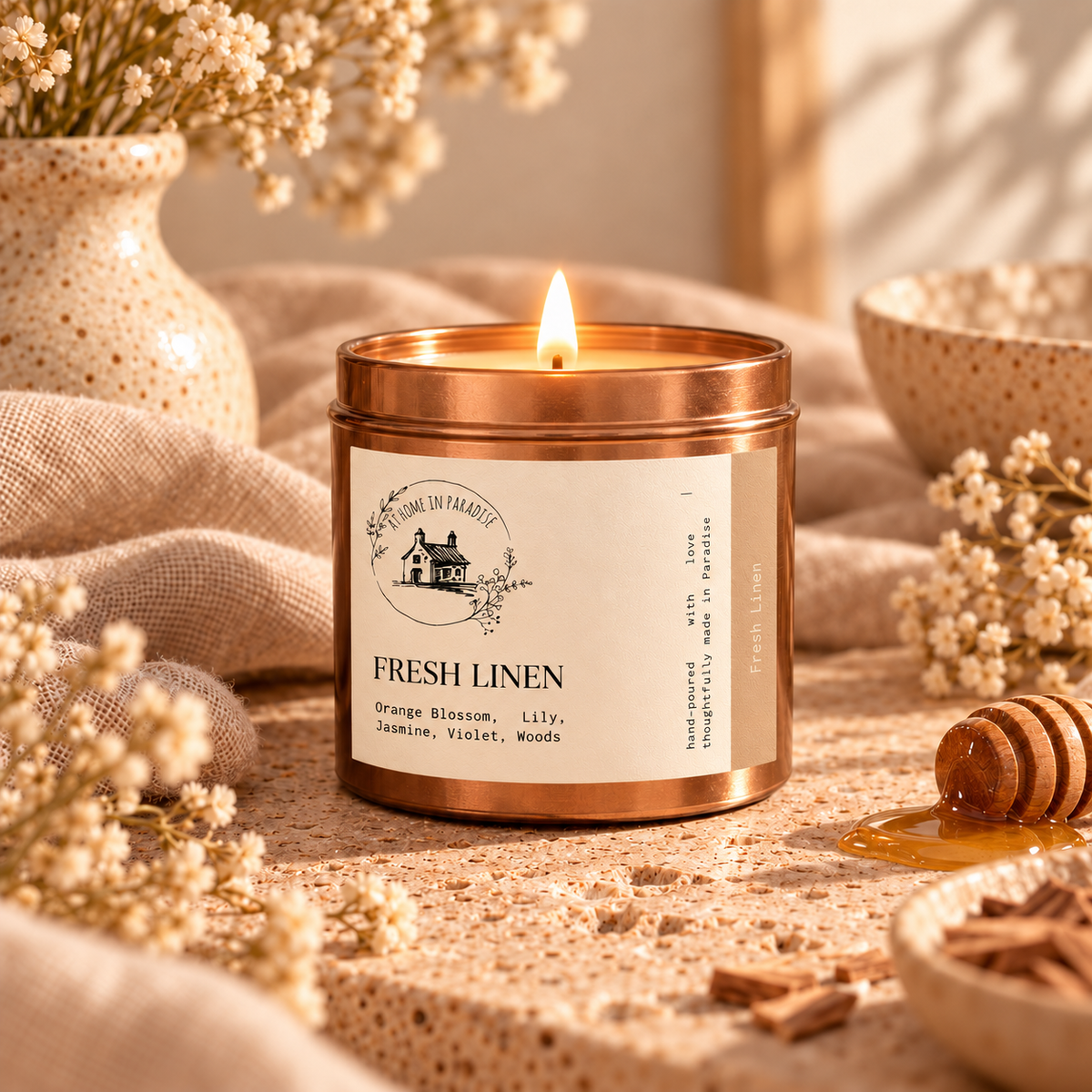 Fresh Linen Candle