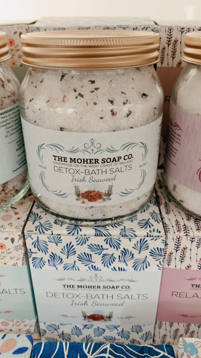 Moher Soap Bath Salt Jars