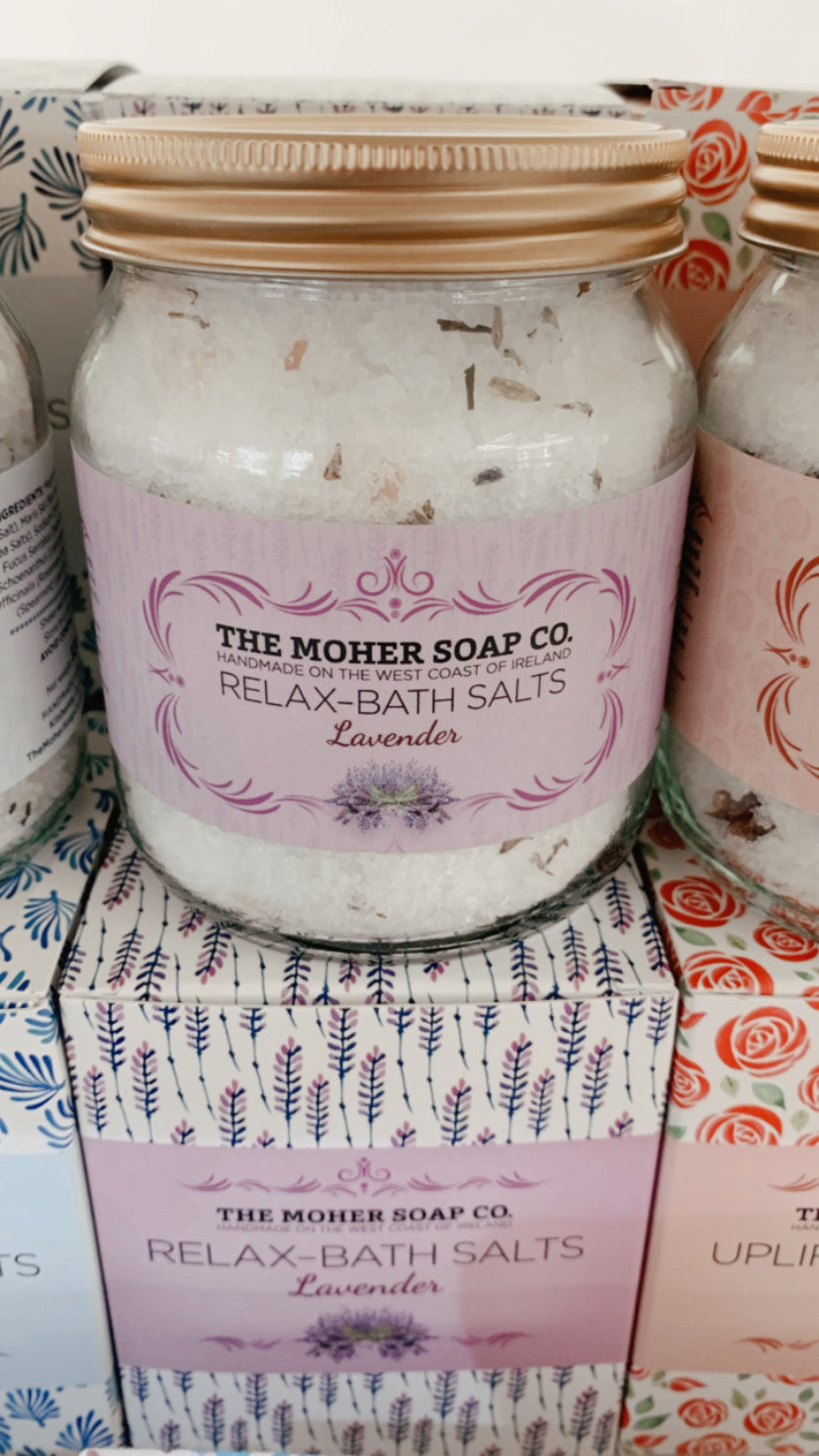 Moher Soap Bath Salt Jars