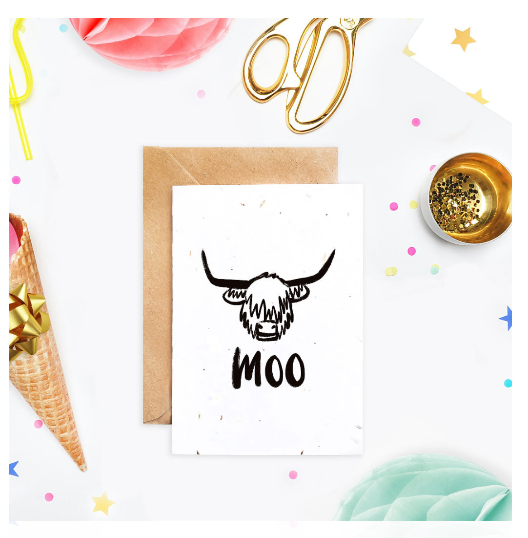 Moo Cow Card